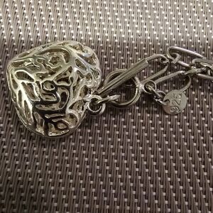 Silver Heart Pendant Necklace